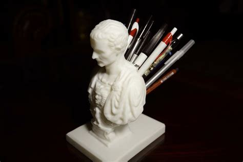 Julius Caesar (Original) Pen/Pencil Holder by derailed3d.
